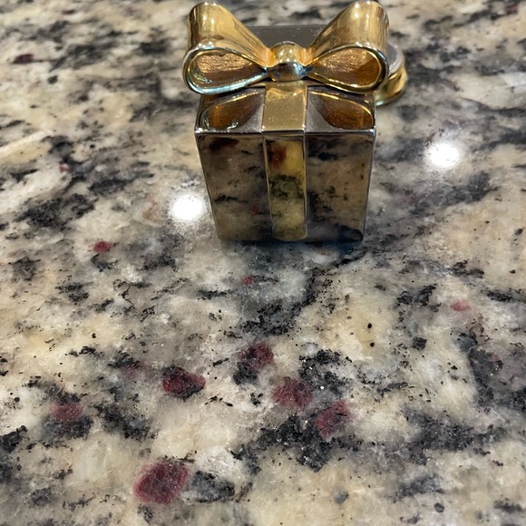 Timex Silver and Gold Desk Clock - Picture 3 of 3